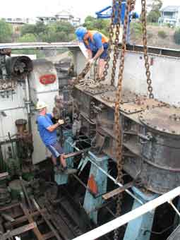 extracting the engines