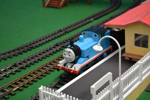 Thomas at the station